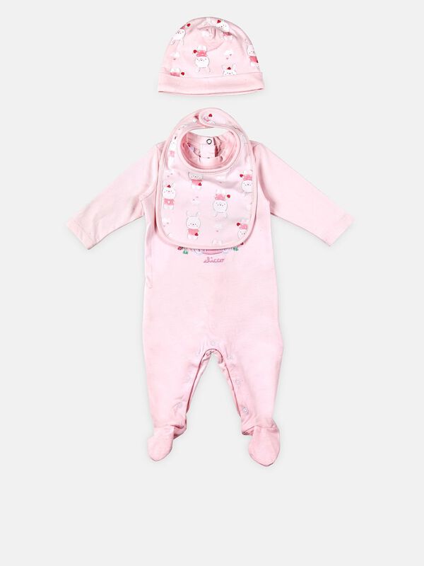 Gift Box : Babysuit , Bib And Cap image number 0